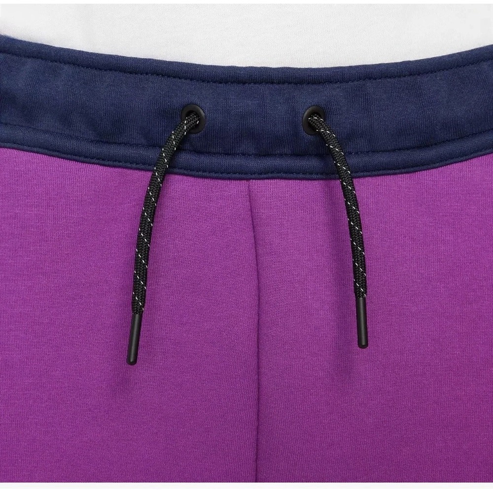 Nike Sportswear Tech Fleece Big Kids' Joggers Purple/Navy MSRP $90 Sz Large - Picture 6 of 7